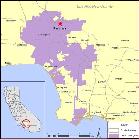 samantha gomez from pacoima ca map