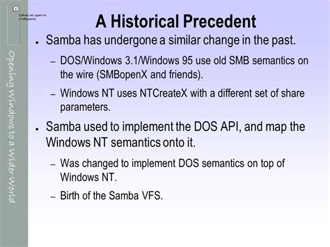 Samba Opening Windows To A Wider World Samba - Samba