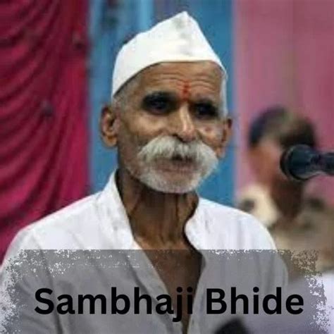 sambhaji bhide biography template