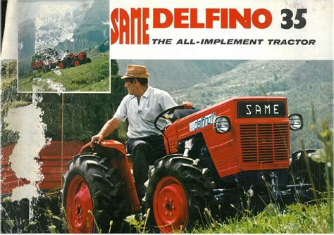 Same Delfino Tractor Manuals