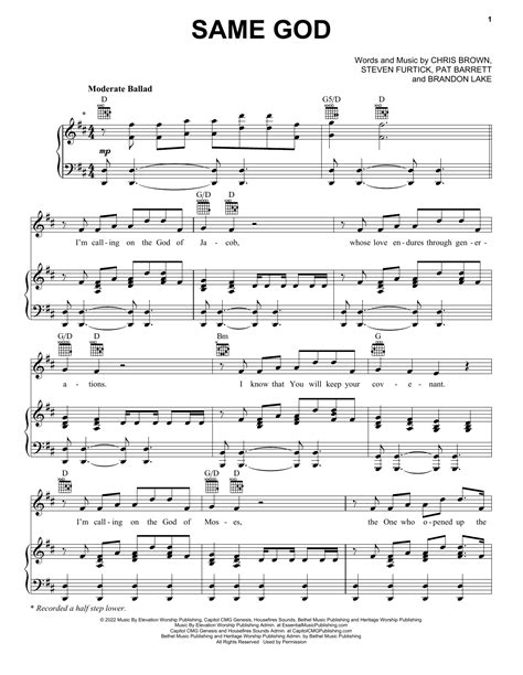 Same God Chords