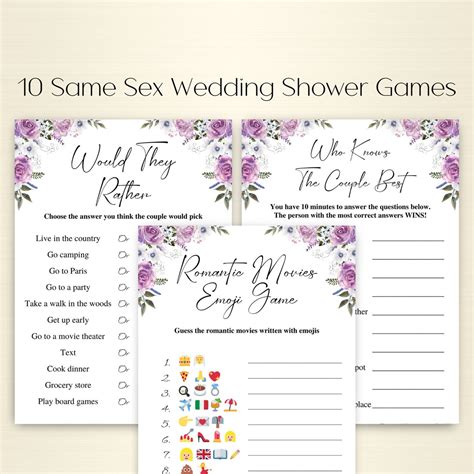 same sex wedding shower