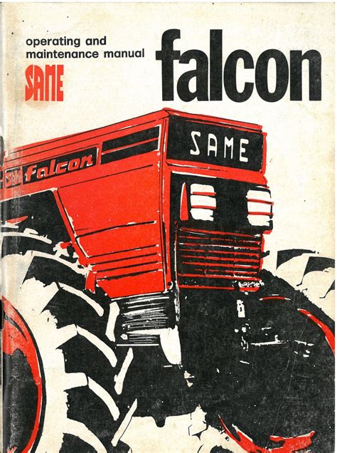 Same Tractor Falcon 50 Manuals