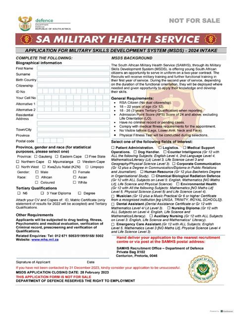 Samhs Forms For 2015