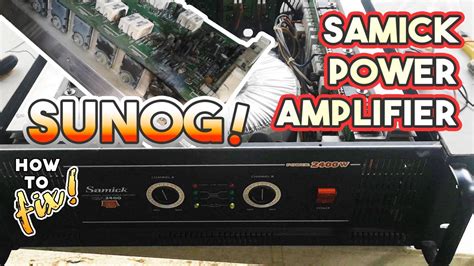 Download Samick Amplifier User Guide 