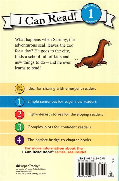 Read Online Sammy The Seal I Can Read Level 1 