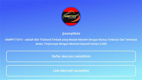 SAMPITTOTO LINK Situs Game Online: Sensasi Baru Gaming