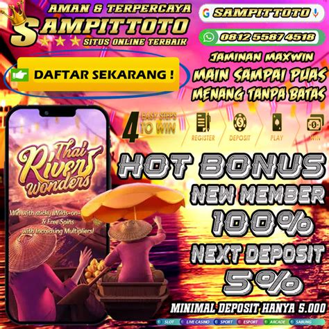 SAMPITTOTO PLAY Situs Slot Gacor Bet 100 200 400 800 Perak Gampang