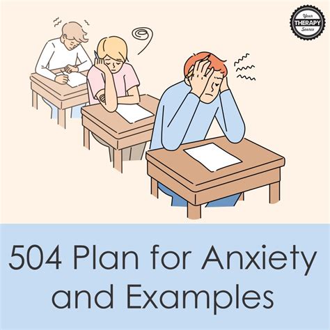 sample 504 for anxiety