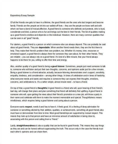Sample 9th Grade Expository Essay