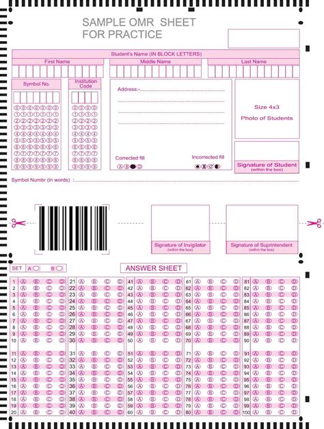 Sample Act Aspire Answer Document