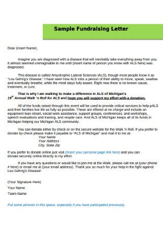 Sample Annual Fundraising Speech
