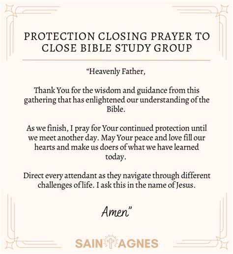 Sample Closing Prayer After Divine Worship