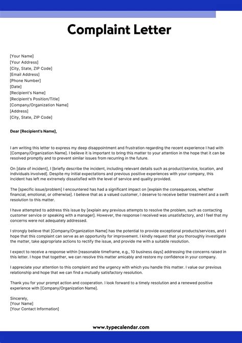 sample complaint letter to bar association