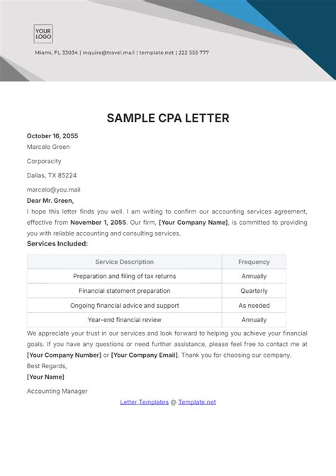Sample Cpa Client Introductory Letter Bing