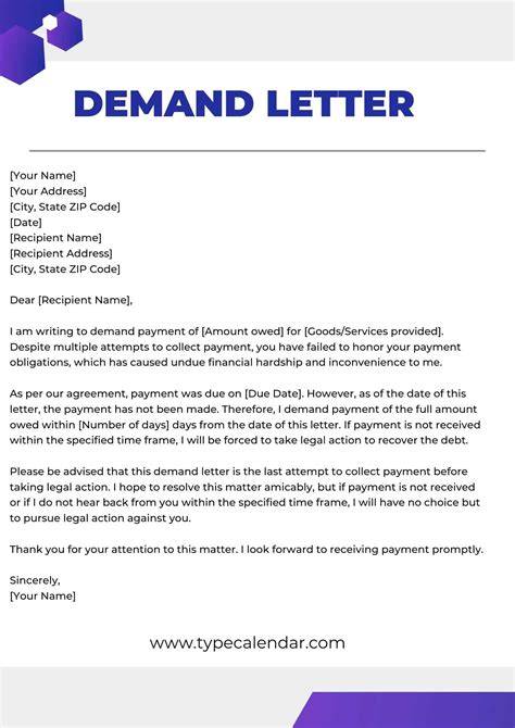 sample demand letter for unpaid wages texas