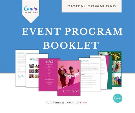 Sample Event Program Booklet
