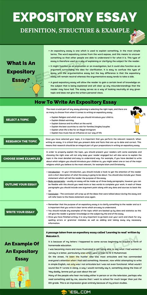 Sample Expository Essay Topics