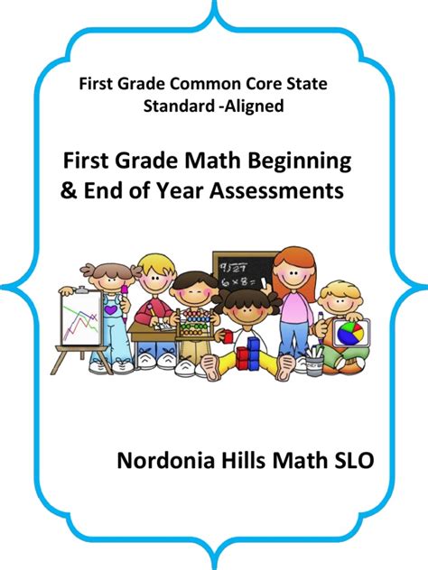 Sample First Grade Slo Math