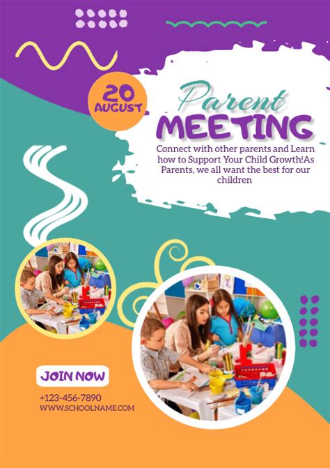 sample flyer for parent meeting