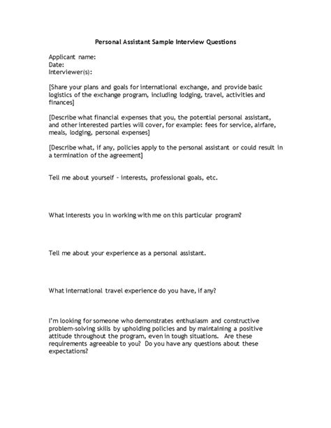 Sample Interview Questions For Assistant Principals