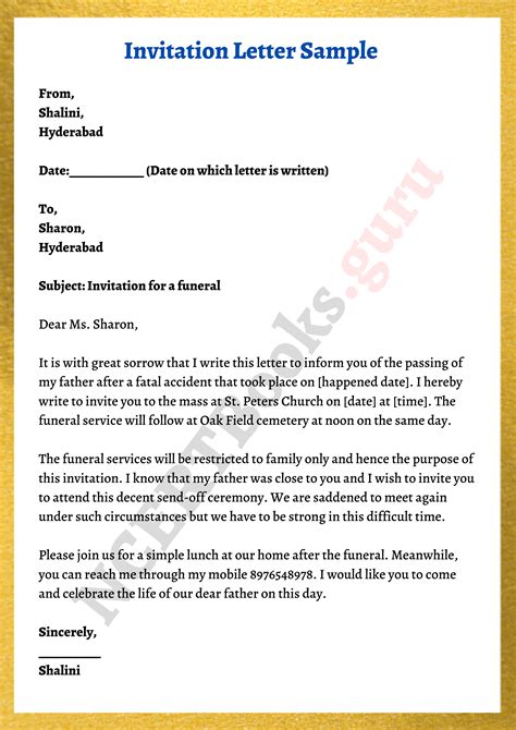 Sample Invitation Letter For Sap Training