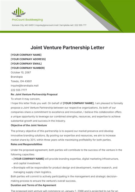sample joint venture letter in nepal