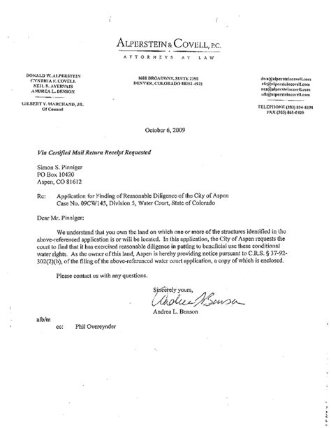 Sample Letter For Notification Of Construction Work