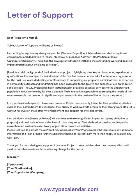 Sample Letter Of Support For Medicaid Application