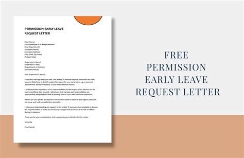 Sample Letter Request For Early Vacation