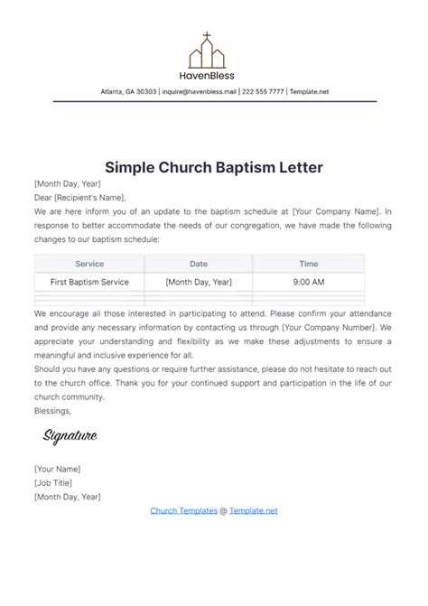 Sample Letter Requesting Baptism Certificate