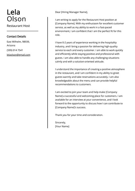 sample letter to host an event