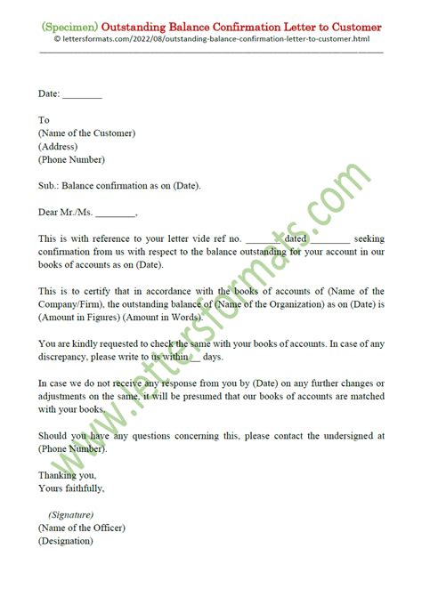 Sample Letters For Outstanding Customer Service