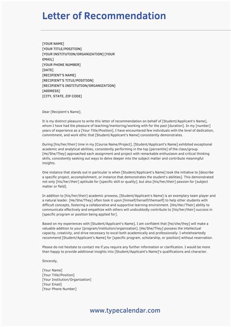 Sample Letters Of Recommendations For Fitness Instructors