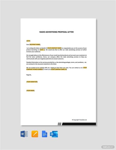 sample marketing proposal for radio station