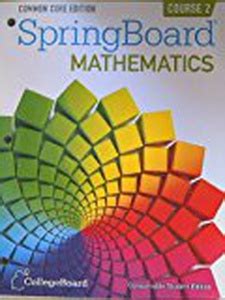 Sample Math Resources Springboard College Board Math Activity - Math Activity