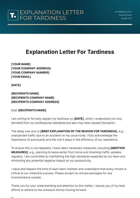 sample memorandum letter for tardiness