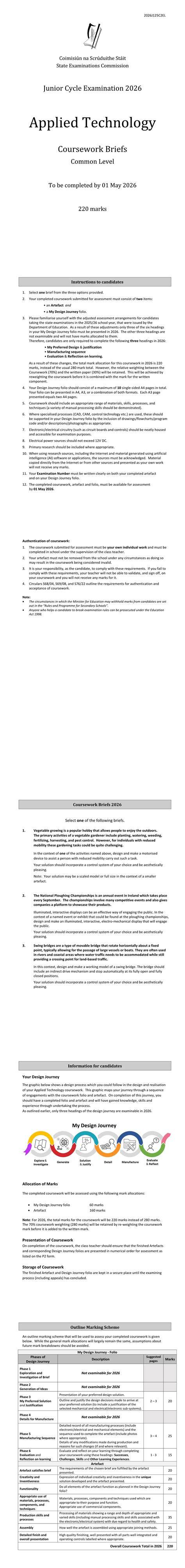 sample of applied technology test questions