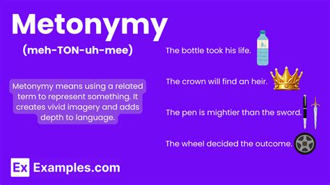 Sample Of Metonymy