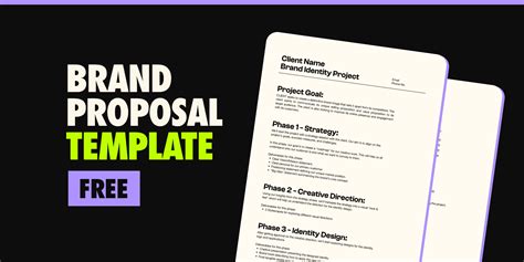 Sample Of Proposal For Brand Activation