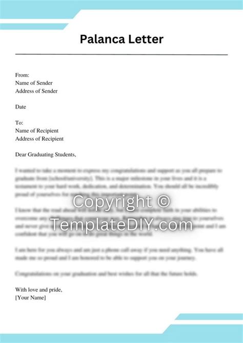 Sample Palanca Letter
