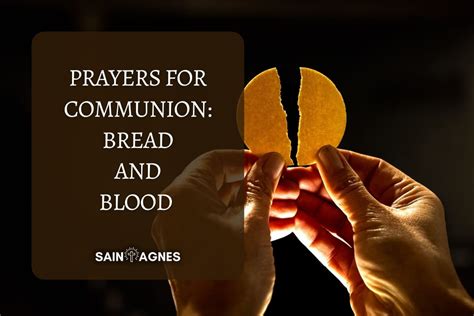Sample Prayers For Communion Bread