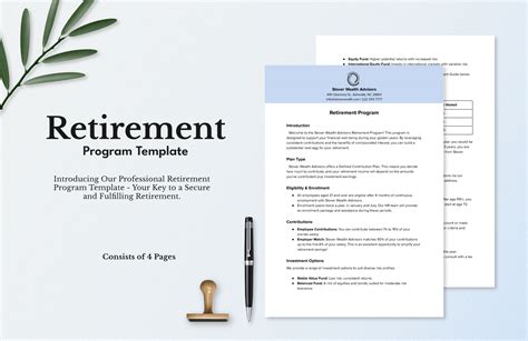 Sample Program For A Retirement Dinner