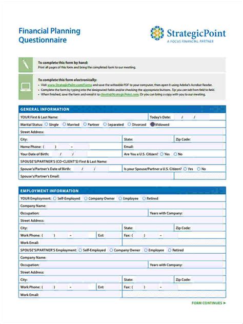 Sample Questionnaire On Financial Ratios Analysis