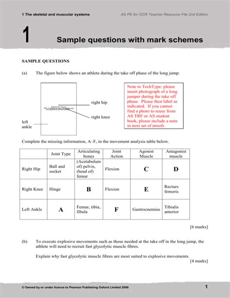 Sample Questions And Mark Schemes Papers Xtremepapers