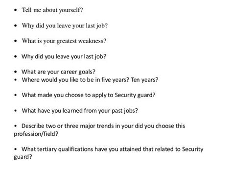 Sample Questions In Security Guard Testing