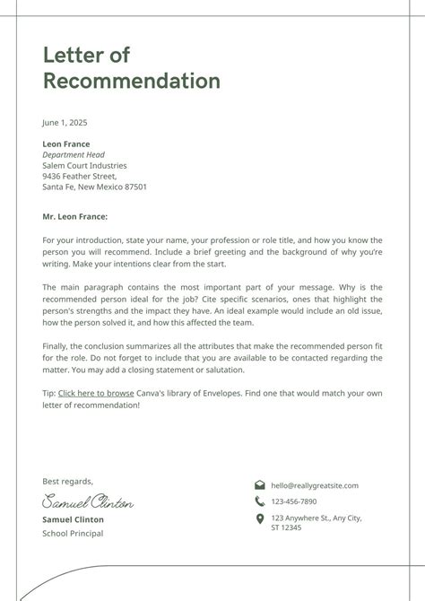 sample recommendation letter for theology school