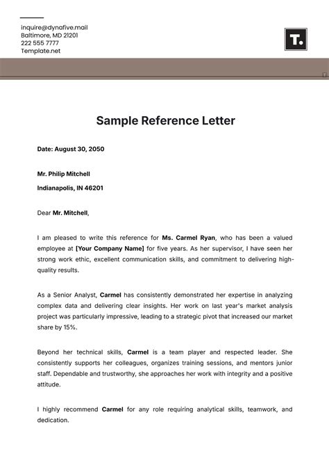 Sample Reference Letter For Damaged Passport