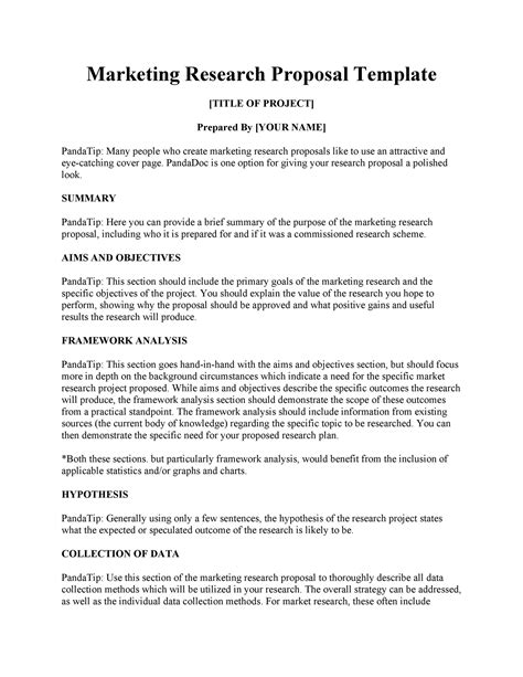 Sample Research Proposal Example