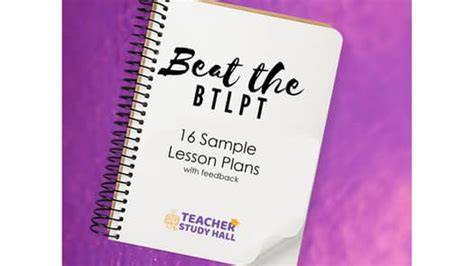 sample responses for btlpt